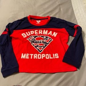 Superman metropolis long sleeve shirt